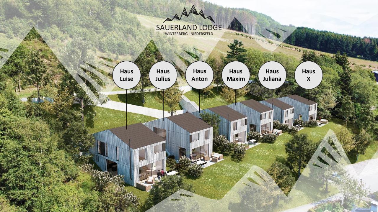 Sauerland Lodge - Haus Julius Винтерберг Екстериор снимка